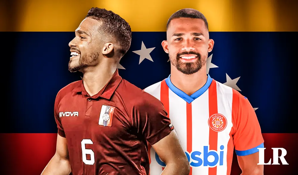Yangel Herrera busca clasificar a Venezuela a su primer Mundial de Fútbol. Foto: composición de Fabrizio Oviedo/La República