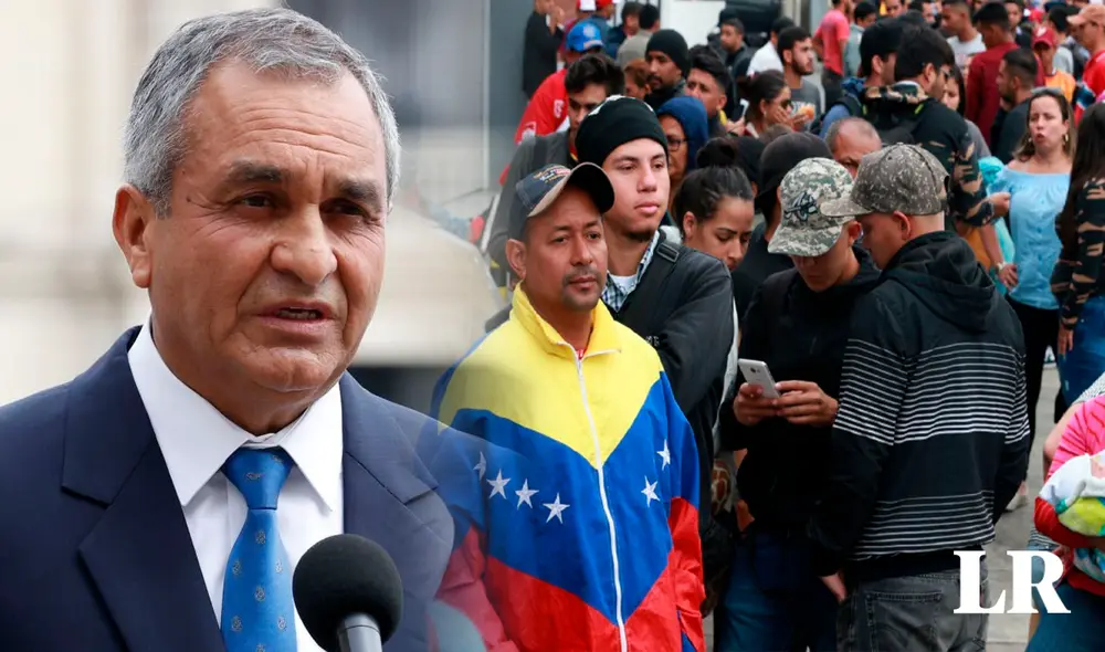 Ministro del Interior se pronuncia tras vencimiento de plazo de regularización migratoria. Foto: composición LR/Fabrizio Oviedo Ministro del Interior se pronuncia tras vencimiento de plazo de regularización migratoria. Foto: composición LR/Fabrizio Oviedo