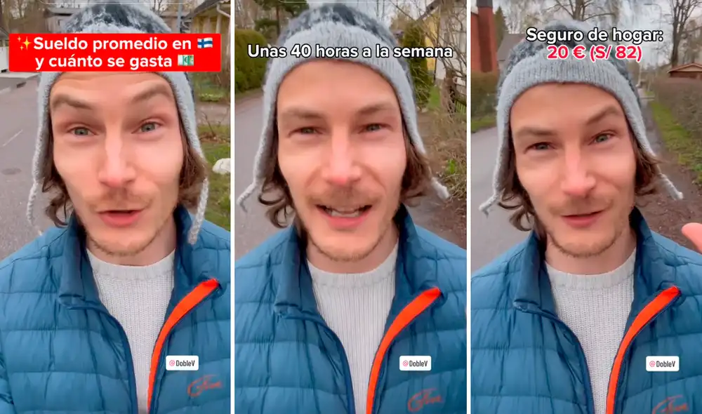 Más de un usuario consultó sobre los requisitos para viajar y trabajar en Finlandia. Foto: composición LR/TikTok/@@vvaltonen