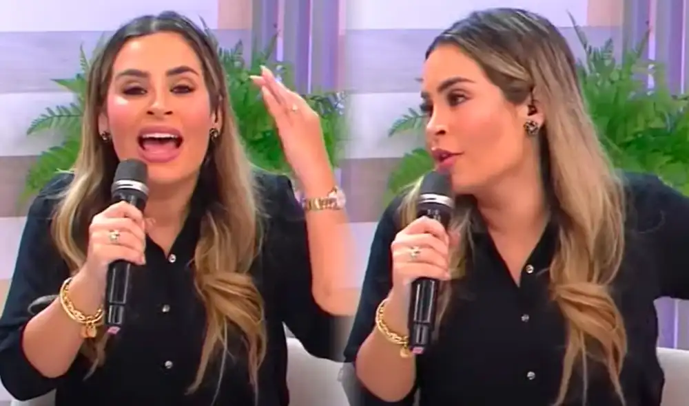Ethel Pozo se mostró enfática al confesar los planes que tiene para el futuro de sus hijas. Foto: composición LR / Captura América TV Ethel Pozo se mostró enfática al confesar los planes que tiene para el futuro de sus hijas. Foto: composición LR / Captura América TV