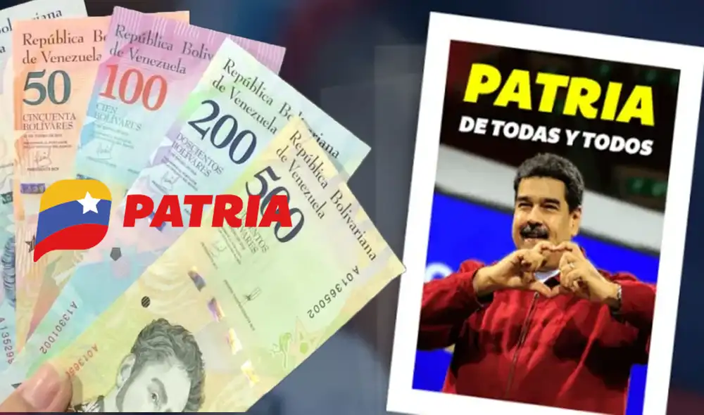 Conoce detalles del pago del Bono Patria de Todas y Todos 2023. Foto: composición LR/ Patria/ Airtm