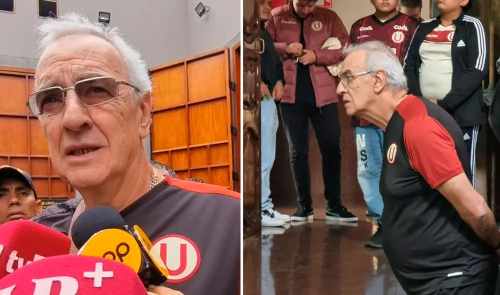 Jorge Fossati y el plantel crema llegaron hasta el templo de las Nazarenas para agradecer el título. Foto: La República/Bella Alvites Jorge Fossati y el plantel crema llegaron hasta el templo de las Nazarenas para agradecer el título. Foto: La República/Bella Alvites