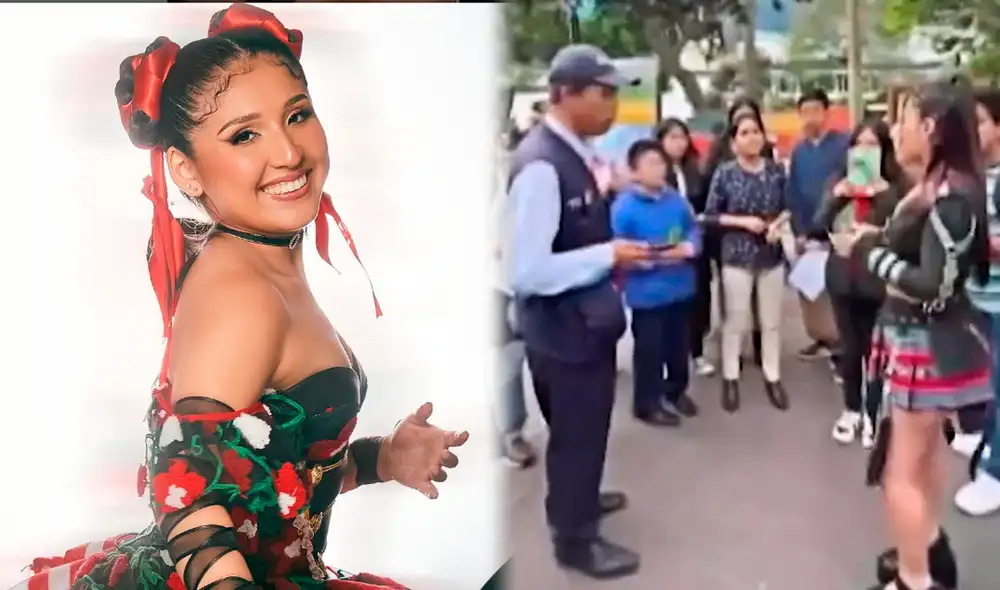 Milena Warthon se mostró agradecida con los seguidores que la acompañaron cuando pasó este incidente. Foto: composición LR/América TV