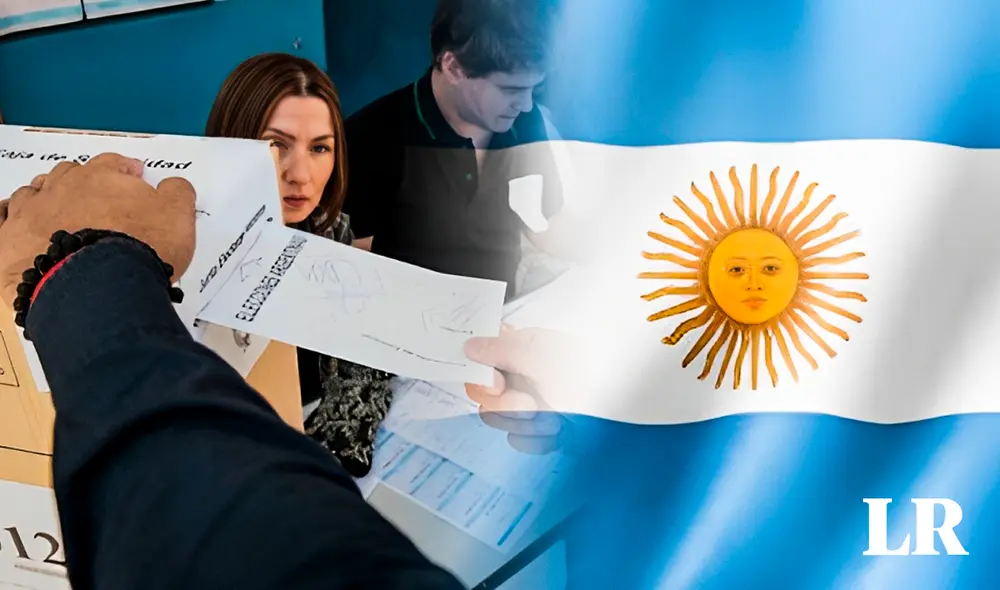 Las autoridades y presidentes de mesa designados al azar entre la población. Foto: composición de Fabrizio Oviedo/LR/chequeado.