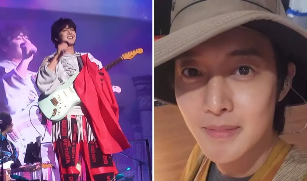 Kim Hyun Joong regresó después de 1 año a Perú. Foto: composición LR/Sandy Carrión/Instagram Kim Hyun Joong