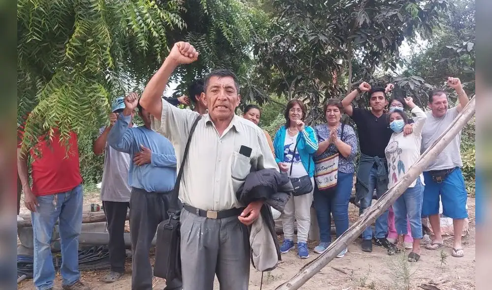 Agricultores en pie de lucha para ser escuchados por sus autoridades. Foto: cortesía Agricultores en pie de lucha para ser escuchados por sus autoridades. Foto: cortesía