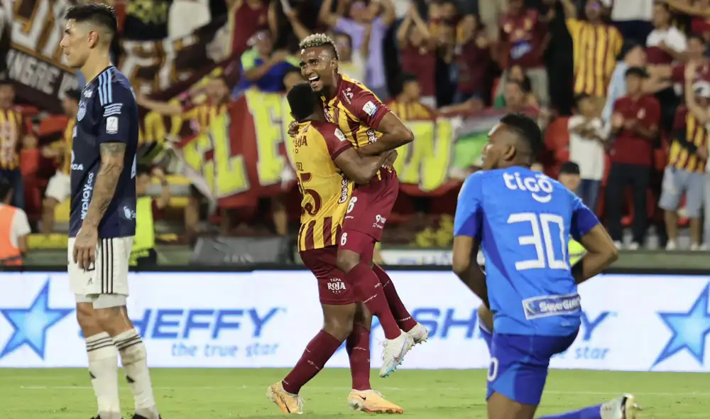Tolima goleó a Junior e inició con el pie derecho el cuadrangular. Foto: Deportes Tolima Tolima goleó a Junior e inició con el pie derecho el cuadrangular. Foto: Deportes Tolima
