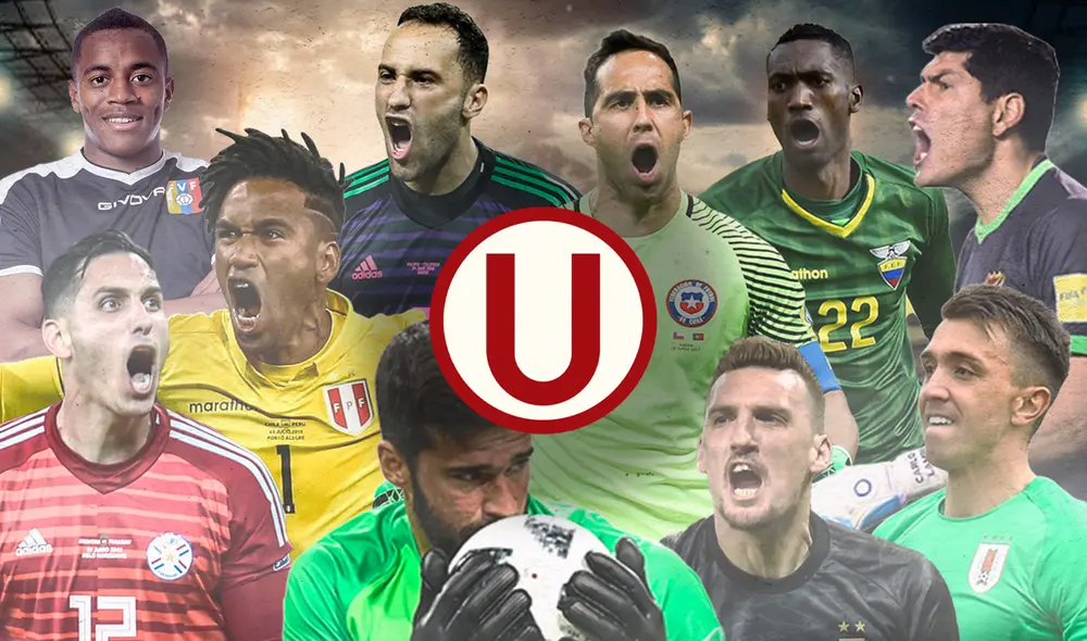Universitario buscaría reforzarse con un arquero para su centenario ante la salida de Carvallo. Foto: composición GLR/Conmebol Universitario buscaría reforzarse con un arquero para su centenario ante la salida de Carvallo. Foto: composición GLR/Conmebol