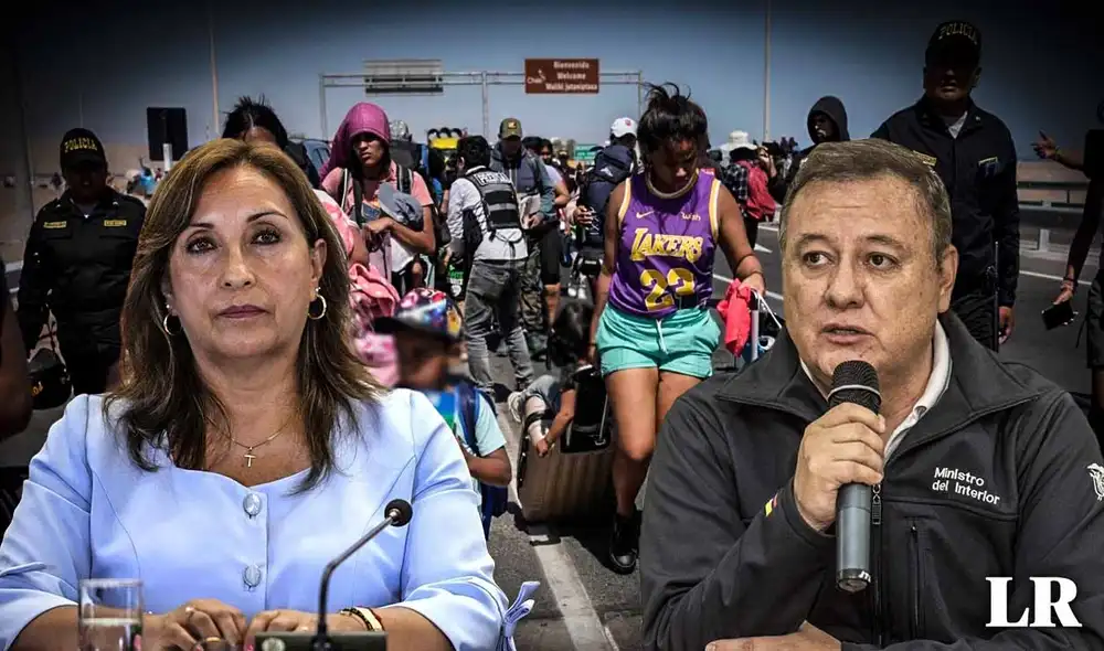 Las autoridades ecuatorianas y colombianas buscan evitar que los migrantes expulsados se queden en sus países. Foto: composición LR/EFE/AF Las autoridades ecuatorianas y colombianas buscan evitar que los migrantes expulsados se queden en sus países. Foto: composición LR/EFE/AF