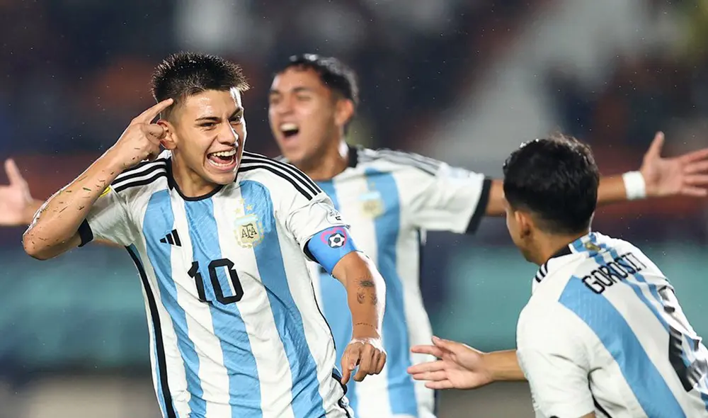 Argentina ganó su primer partido en el Mundial Sub-17 de Indonesia y es segundo. en su grupo. Foto: Selección Argentina Argentina ganó su primer partido en el Mundial Sub-17 de Indonesia y es segundo. en su grupo. Foto: Selección Argentina