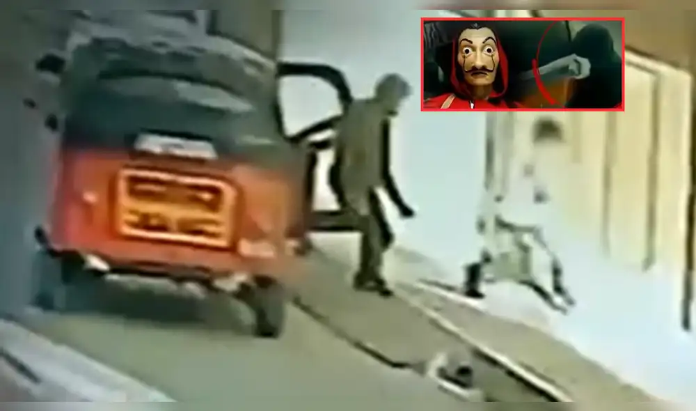 Niño deportista pudo escapar con gran velocidad de su verdugo. Foto: captura de video/Latina Niño deportista pudo escapar con gran velocidad de su verdugo. Foto: captura de video/Latina