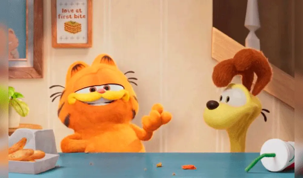 El 2024 se estrenará la película de Garfield junto con su dueño, Jon Bonachón. Foto: YouTube