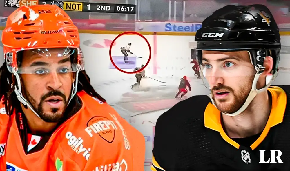 Matt Petgrave chocó su patín contra el cuello de Johnson de manera no intencionada. Foto: composición de Álvaro Lozano/La República/BBC