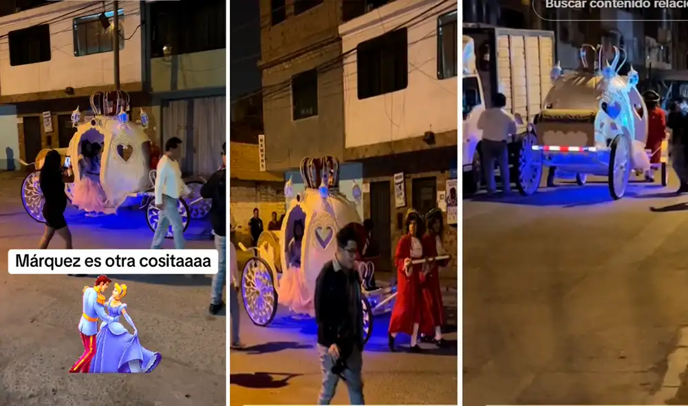 Las imágenes sorprendieron a miles de usuarios quienes desearon tener una fiesta igual. Foto: composición LR/TikTok/@juancutipajr Las imágenes sorprendieron a miles de usuarios quienes desearon tener una fiesta igual. Foto: composición LR/TikTok/@juancutipajr