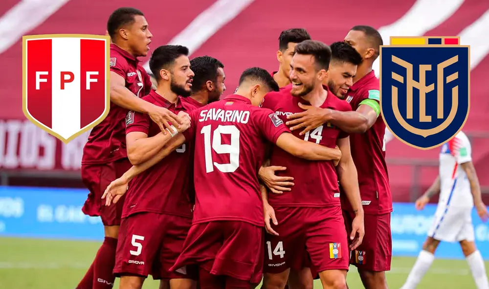 Venezuela se ubica en el cuarto lugar de las Eliminatorias Conmebol. Foto: composición LR/Monitoreamos/FPF/FEF