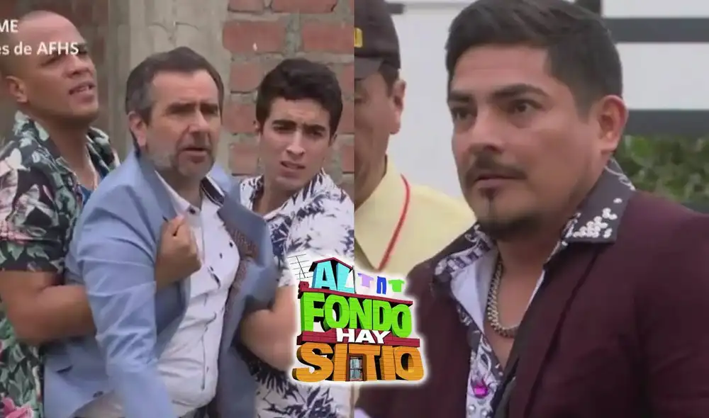 Diego confrontó a Joel tras creer que le había robado el anillo de compromiso a Francesca en ‘Al fondo hay sitio’. Foto: composición LR/América TV