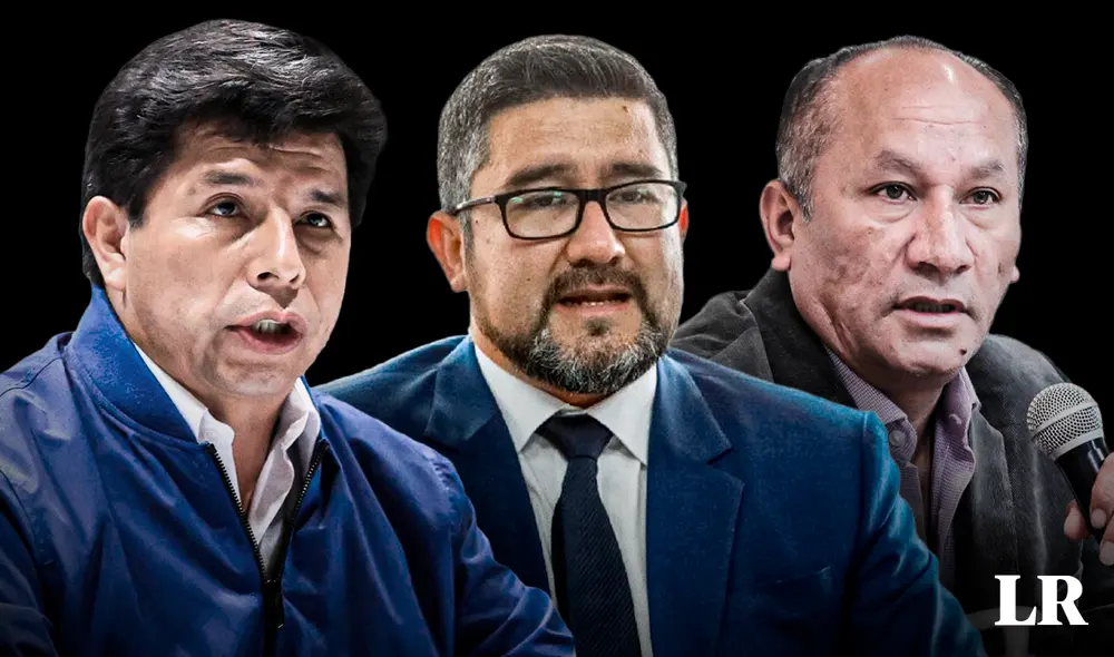 Autoridades que siguen el caso podrán acceder a los estados de cuentas de los investigados Pedro Castillo y sus exministros. Foto: composición de Álvaro Lozano/ La República