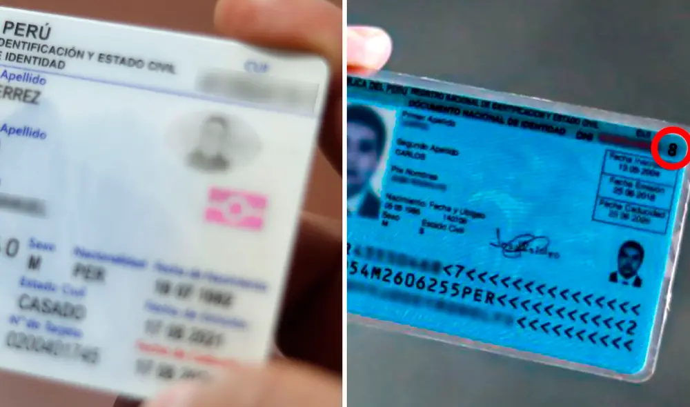 Dependiendo de la fecha de emisión de tu DNI electrónico, puede variar la fecha de emisión del DNI. Foto: ComposiciónLR/Andina/La República
