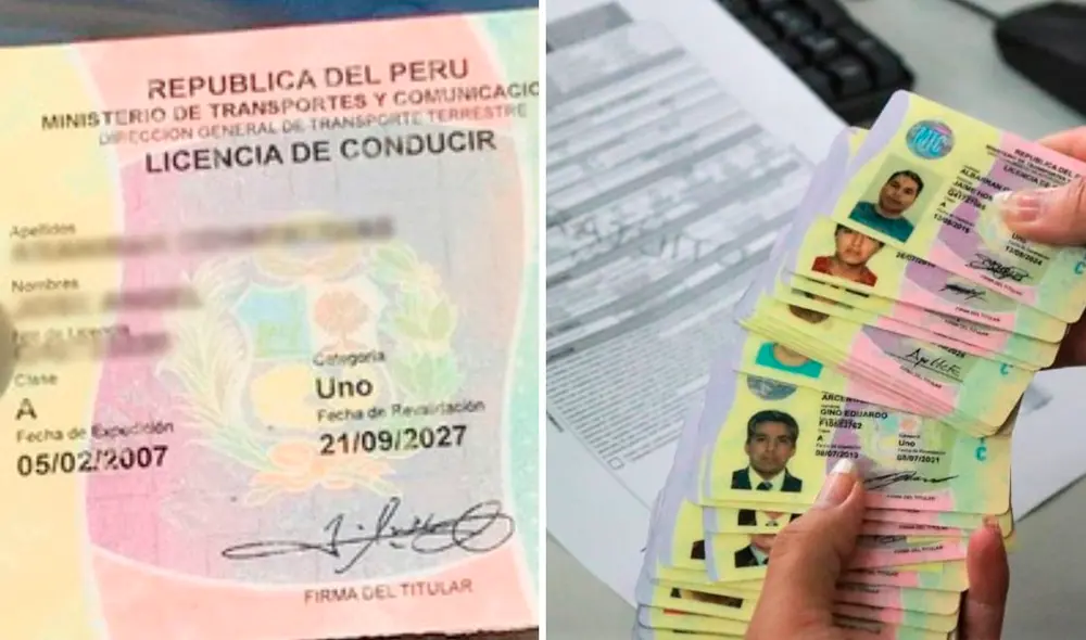Para renovar la licencia de conducir A1, solo necesitarás aprobar el examen médico. Foto: composición LR/Andina