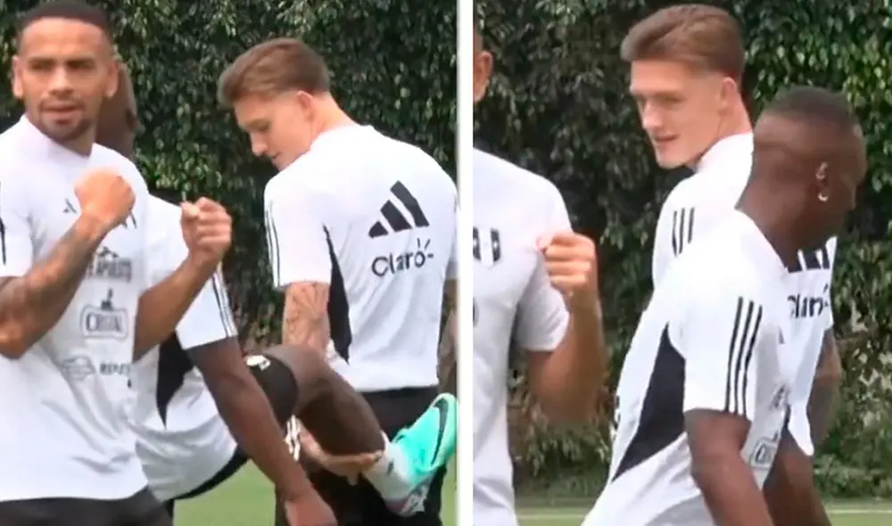 Luis Advíncula y Oliver Sonne son los laterales derechos de la selección peruana. Foto: composición GLR