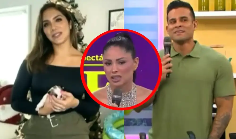 Pamela Franco sostuvo que no se debería hacer comentarios en relación a Christian y su ex Isabel cuando los dos tienen otras parejas. Foto: composición LR/América TV
