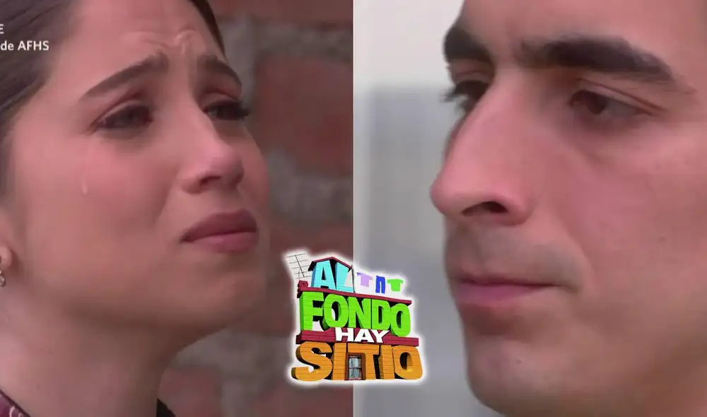 ‘Jimmy’ no tuvo piedad para rechazar a Alessia luego de que le pidiera disculpas en ‘Al fondo hay sitio’. Foto: composición LR/América TV