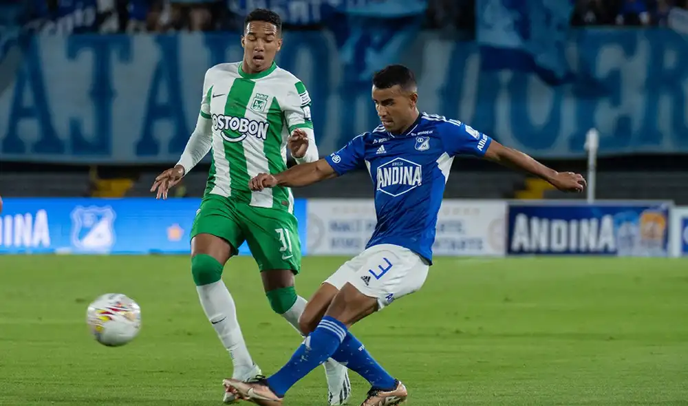 Millonarios empató en casa en la final de ida ante Atlético Nacional. Foto: Millonarios Millonarios empató en casa en la final de ida ante Atlético Nacional. Foto: Millonarios
