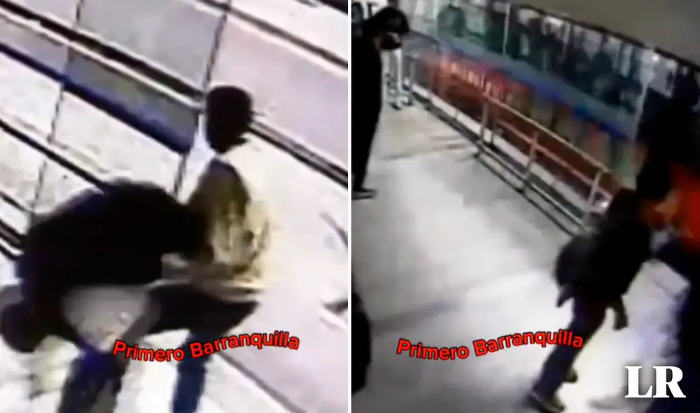 El hecho ocurrió en TransMilenio, una de las estaciones de buses más inseguras de Colombia. Foto: composición LR/@primeronoticiaa/X - Video: @primeronoticiaa/X El hecho ocurrió en TransMilenio, una de las estaciones de buses más inseguras de Colombia. Foto: composición LR/@primeronoticiaa/X - Video: @primeronoticiaa/X