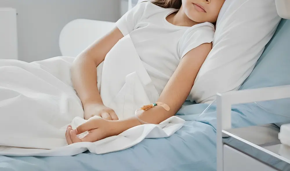 Pasó tres semanas en el hospital y tuvo que someterse a una operación de cuatro horas que le salvó la vida. Foto: tvnotas.png /Ref.