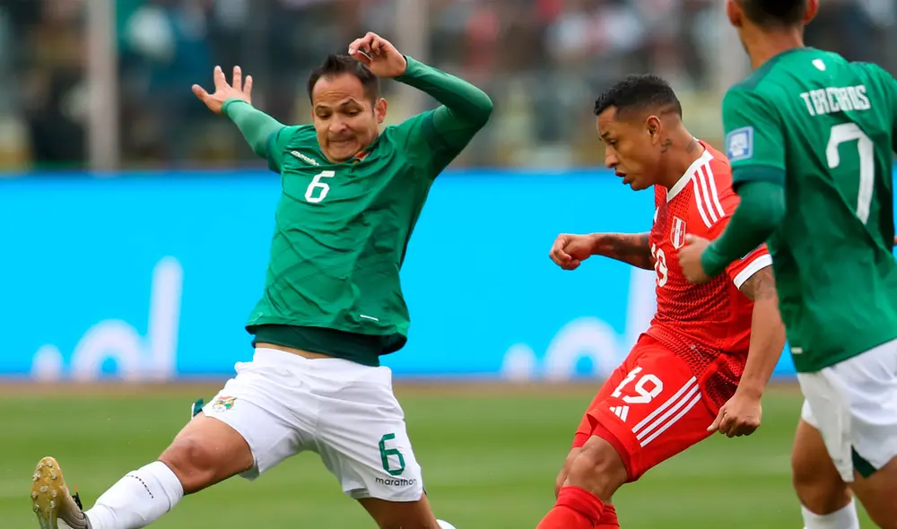 La selección peruana enfrentó a los altiplánicos en La Paz por las Eliminatorias. Foto: EFE La selección peruana enfrentó a los altiplánicos en La Paz por las Eliminatorias. Foto: EFE