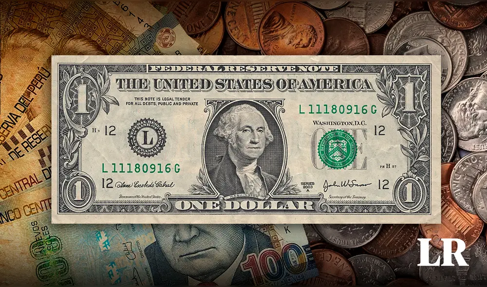 Así es el billete de 1 dólar que puede ser vendido por por US$150,000. Foto: composición LR