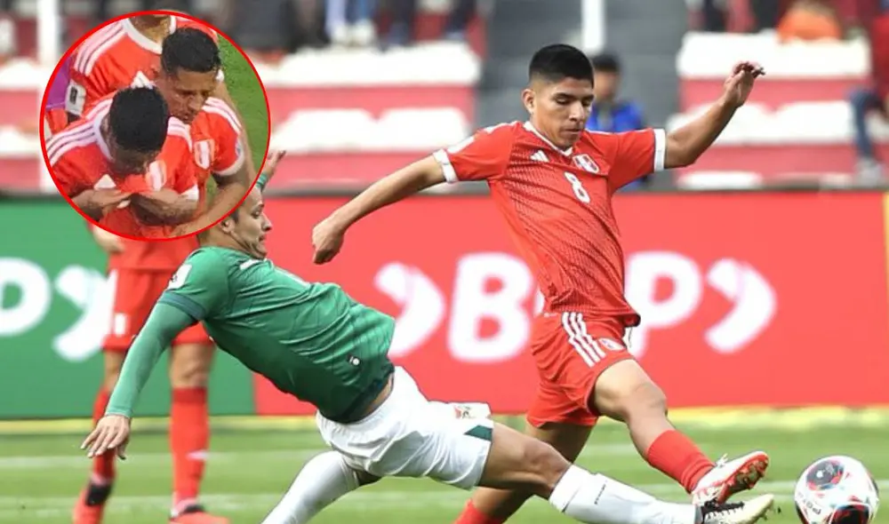Piero Quispe jugó los 90 minutos del duelo entre Perú y Bolivia. Foto: FPF Piero Quispe jugó los 90 minutos del duelo entre Perú y Bolivia. Foto: FPF