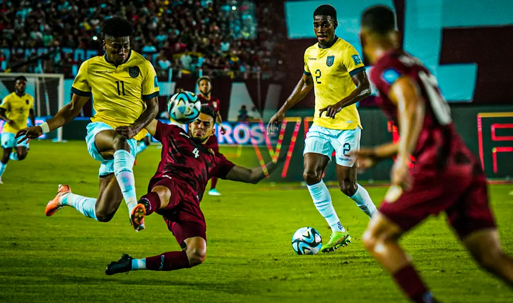Revisa el resultado del juego de Venezuela vs. Ecuador, que se vieron las caras en Maturín. Foto: composición LR/La Tri.