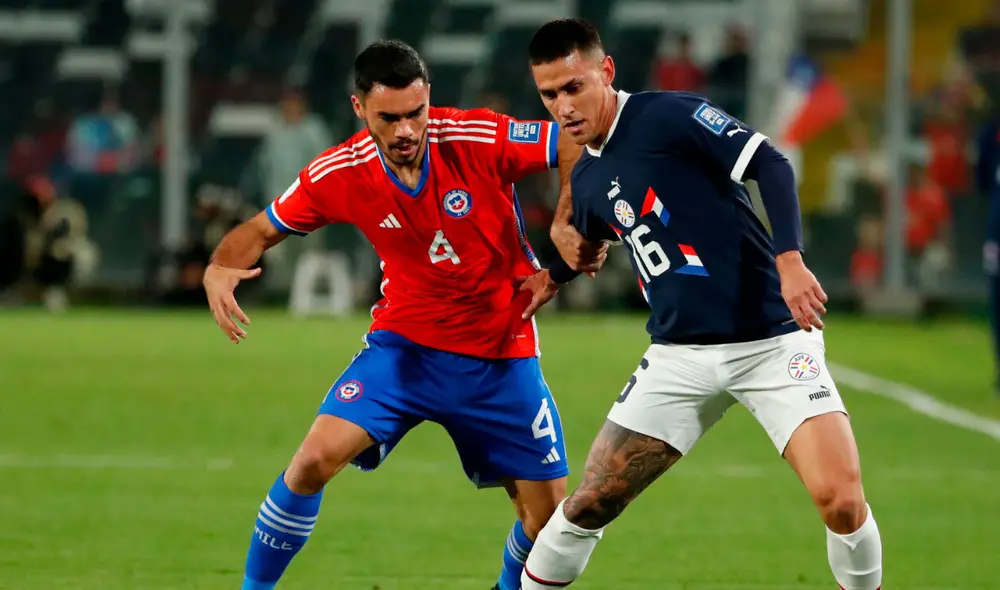 Chile y Paraguay tienen 5 puntos en las Eliminatorias. Foto: EFE