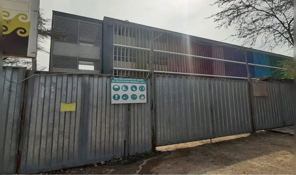 Colegio no puede ser usado por estudiantes en Chiclayo. Foto: Carlos Vásquiez/LR Colegio no puede ser usado por estudiantes en Chiclayo. Foto: Carlos Vásquiez/LR