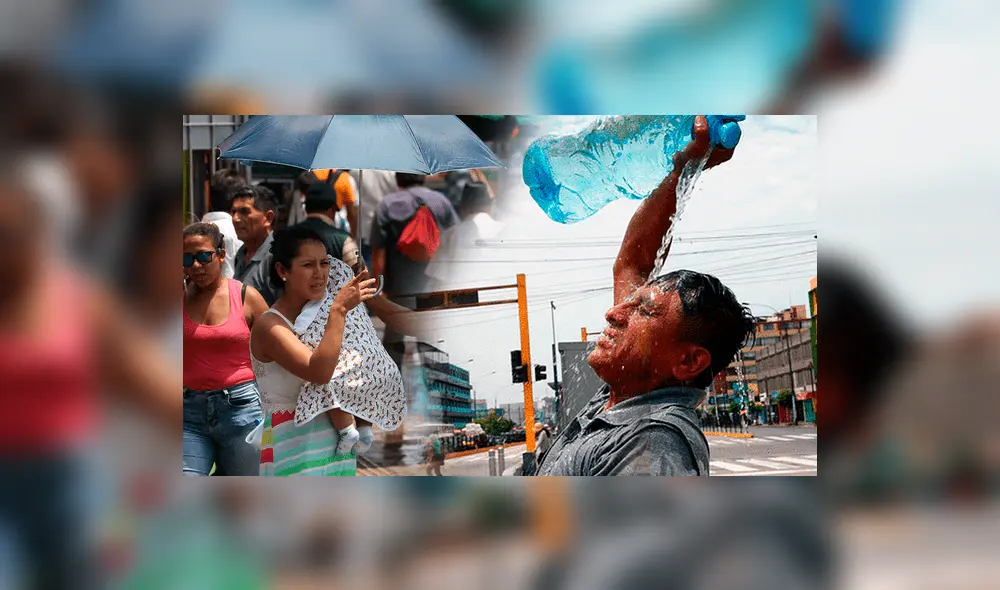 Temperaturas diurnas y nocturnas por encima de sus valores normales en el Perú. Foto: composición LR/LR/Andina