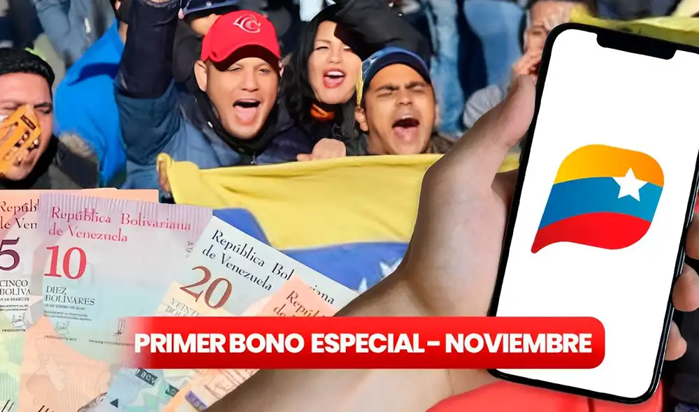 El pago del Primer Bono Especial de noviembre se empezó a pagar el 14 de noviembre. Foto: composición LR/Patria.