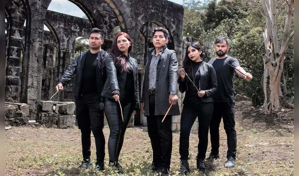 Protagonistas de "El misterio del orbe", producido por Killa TV. Foto: Difusión.