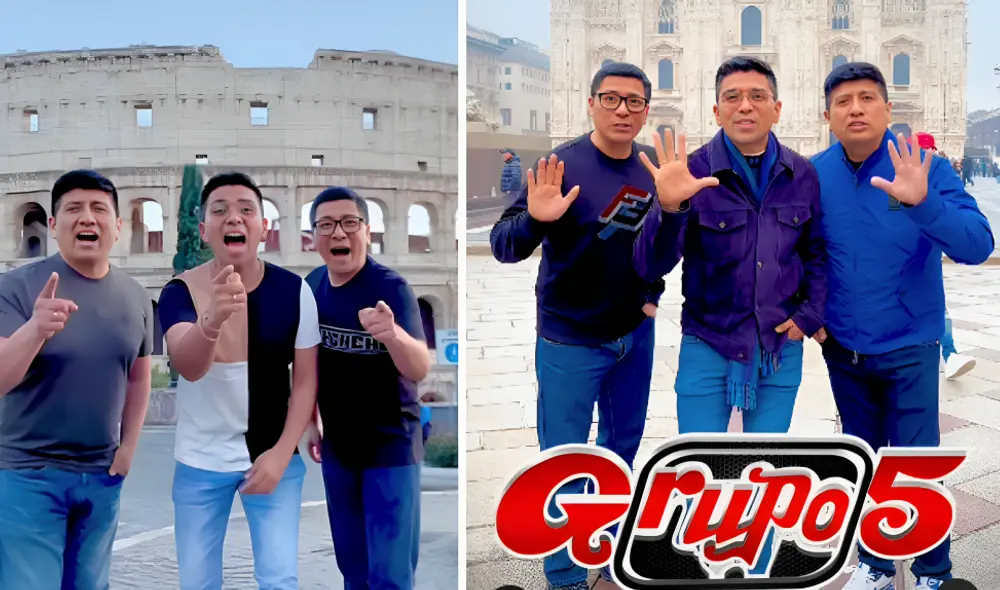 Grupo 5 emprenderá una nueva gira por Europa. Foto: composición LR/ Instagram
