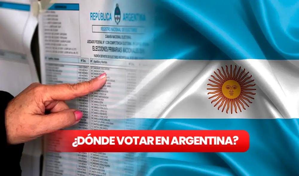Este 19 de noviembre se desarrollará el Balotaje en Argentina, consulta AQUÍ los pasos para acceder a tu lugar de votación. Foto: composición LR/Pixabay/TyC Sports Este 19 de noviembre se desarrollará el Balotaje en Argentina, consulta AQUÍ los pasos para acceder a tu lugar de votación. Foto: composición LR/Pixabay/TyC Sports