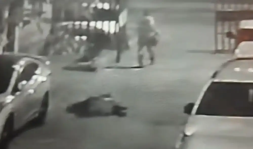 El sujeto abandonó a la anciana después de agredirla. Foto: difusión
