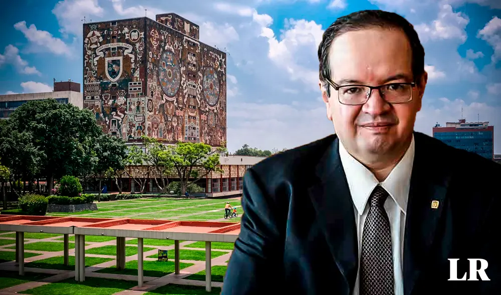 Lomelí Vanegas asumió el cargo de rector este viernes 17 de noviembre. Foto: composición LR