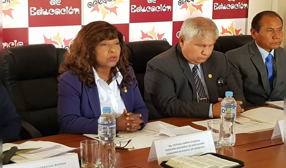 Gerenta de Educación presentó estudio sobre maltratos entre escolares. Foto: La República Gerenta de Educación presentó estudio sobre maltratos entre escolares. Foto: La República