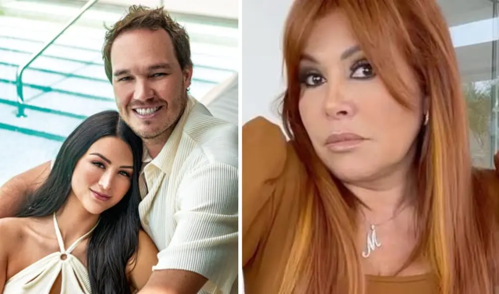 George Forsyth y Sonia La Torre se casarían a fines de noviembre luego de comprometerse en febrero. Foto: composición LR/George Forsyth/Magaly Medina/Instagram George Forsyth y Sonia La Torre se casarían a fines de noviembre luego de comprometerse en febrero. Foto: composición LR/George Forsyth/Magaly Medina/Instagram