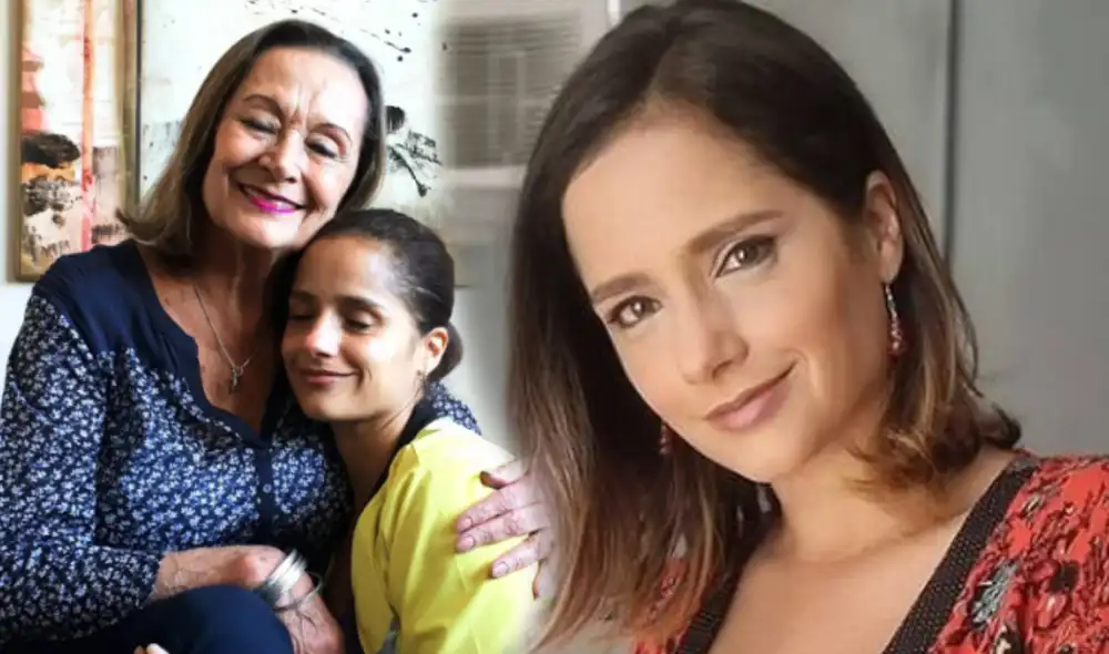 Melania Urbina y su madre. Foto: composición LR/Instagram