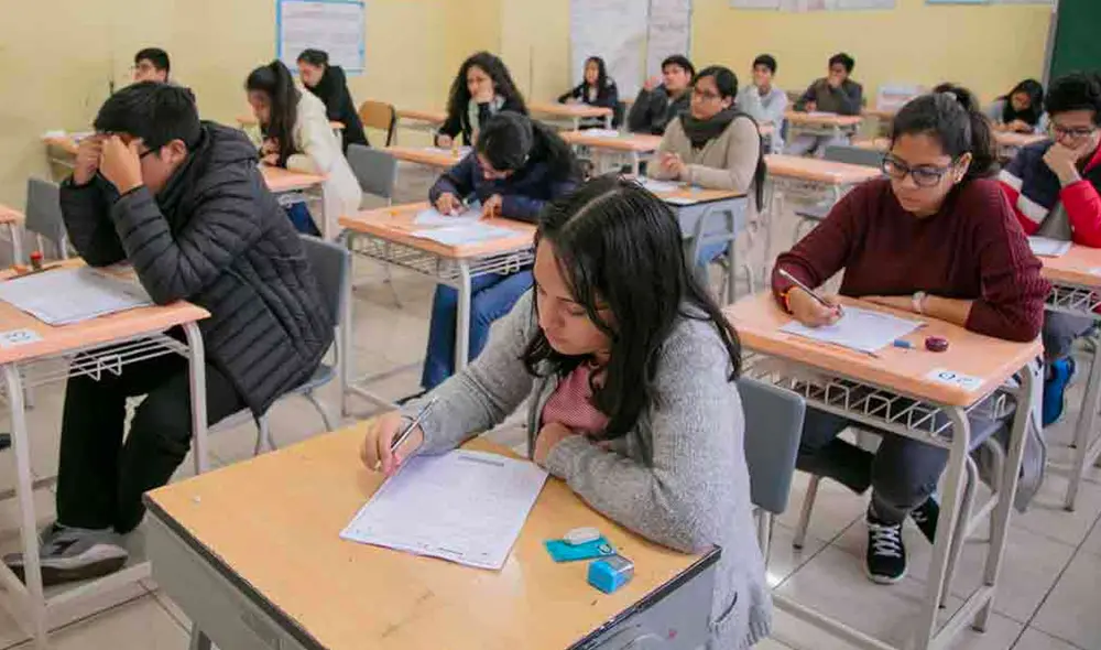 Difundir el contenido parcial o total del examen es causal de descalificación del ENP. Foto: Pronabec