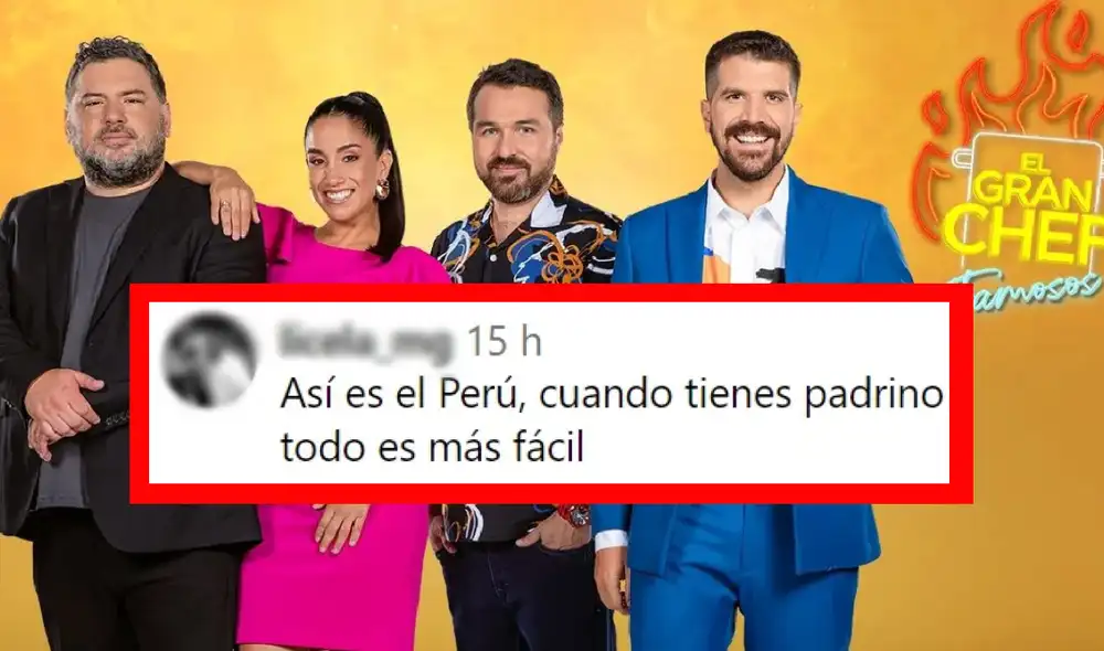Usuarios cuestionaron al reality 'El gran chef: famosos' por no apoyar a otros talentos culinarios. Foto: composición LR/Latina/Instagram/El gran chef: famosos Usuarios cuestionaron al reality 'El gran chef: famosos' por no apoyar a otros talentos culinarios. Foto: composición LR/Latina/Instagram/El gran chef: famosos