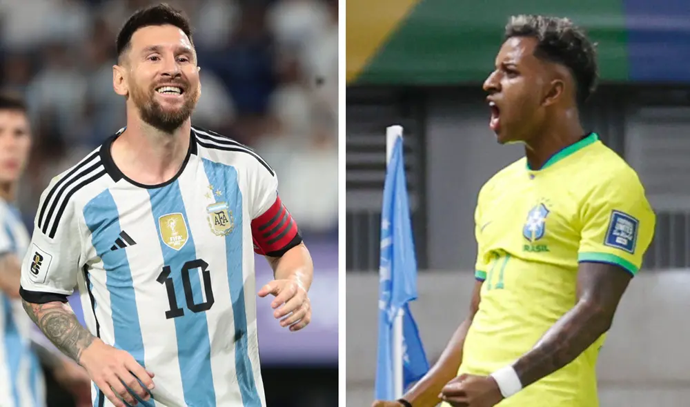 Argentina y Brasil volverán a jugar entre sí tras más de dos años. Foto: composición de LR/EFE