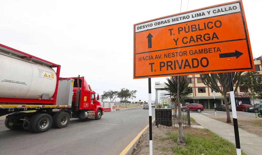 MTC informó que para las obras es necesaria la construcción de túneles. Foto: Andina
