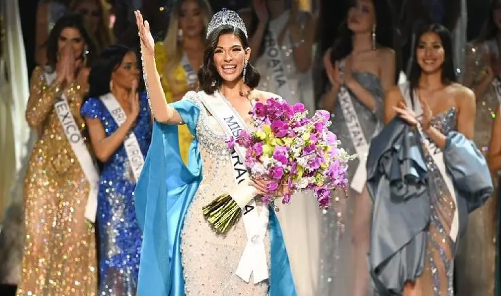 Sheynnis Palacios es coronada como la nueva reina del Miss Universo 2023. Foto: composición LR/ Telemundo